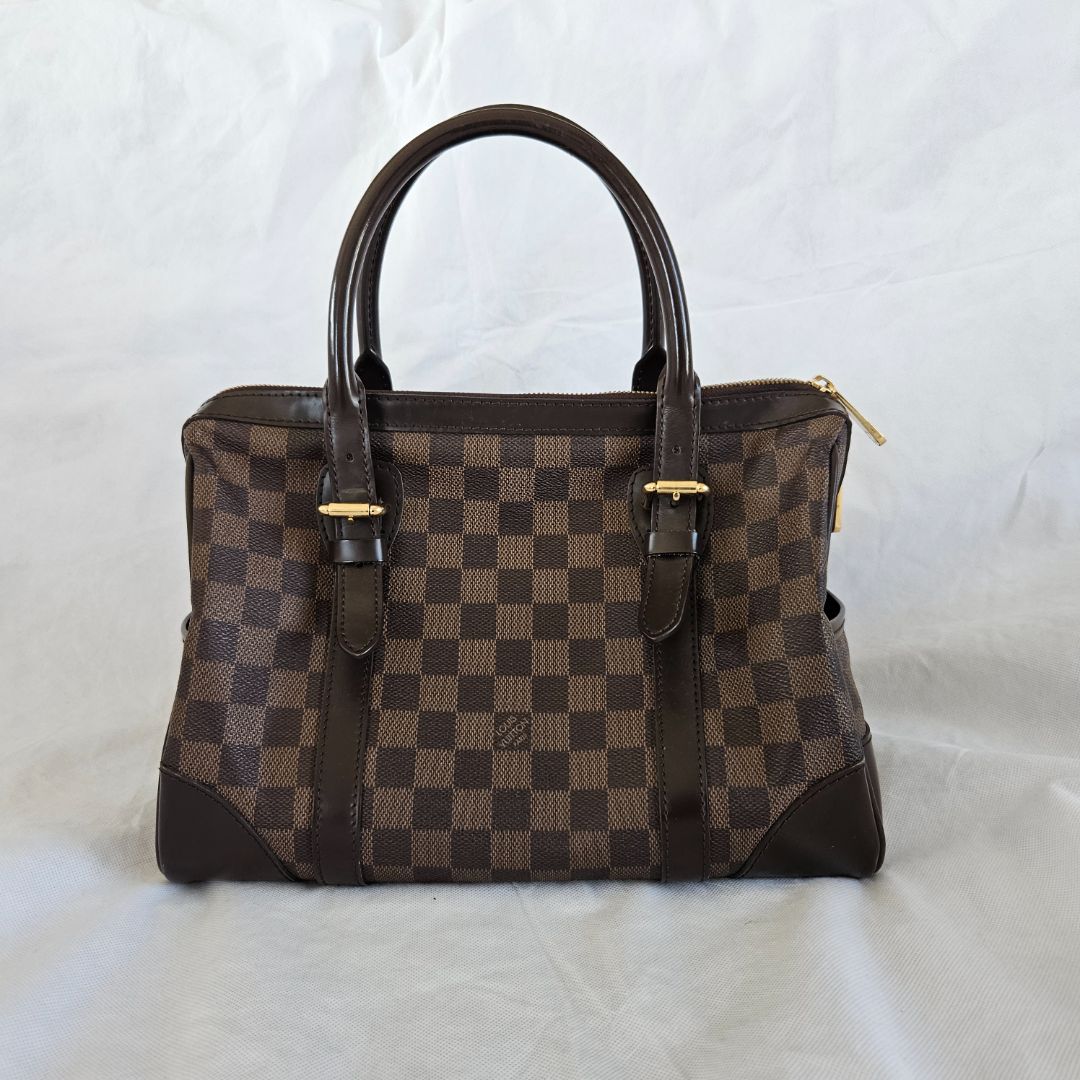 Louis Vuitton Damier Ebene Canvas Berkley Shoulder Bag