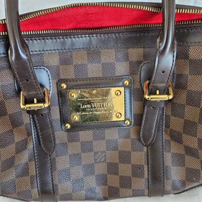 Louis Vuitton Damier Ebene Canvas Berkley Shoulder Bag