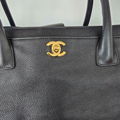 Chanel black executive small bag