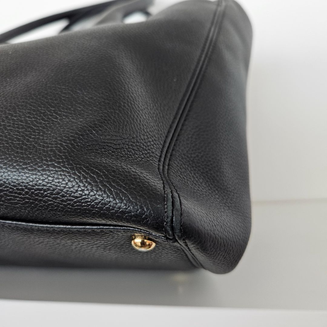 Chanel black executive small bag