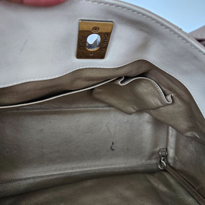 Chanel Lambskin Portobello Tote Beige Bag