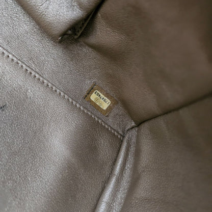 Chanel Lambskin Portobello Tote Beige Bag