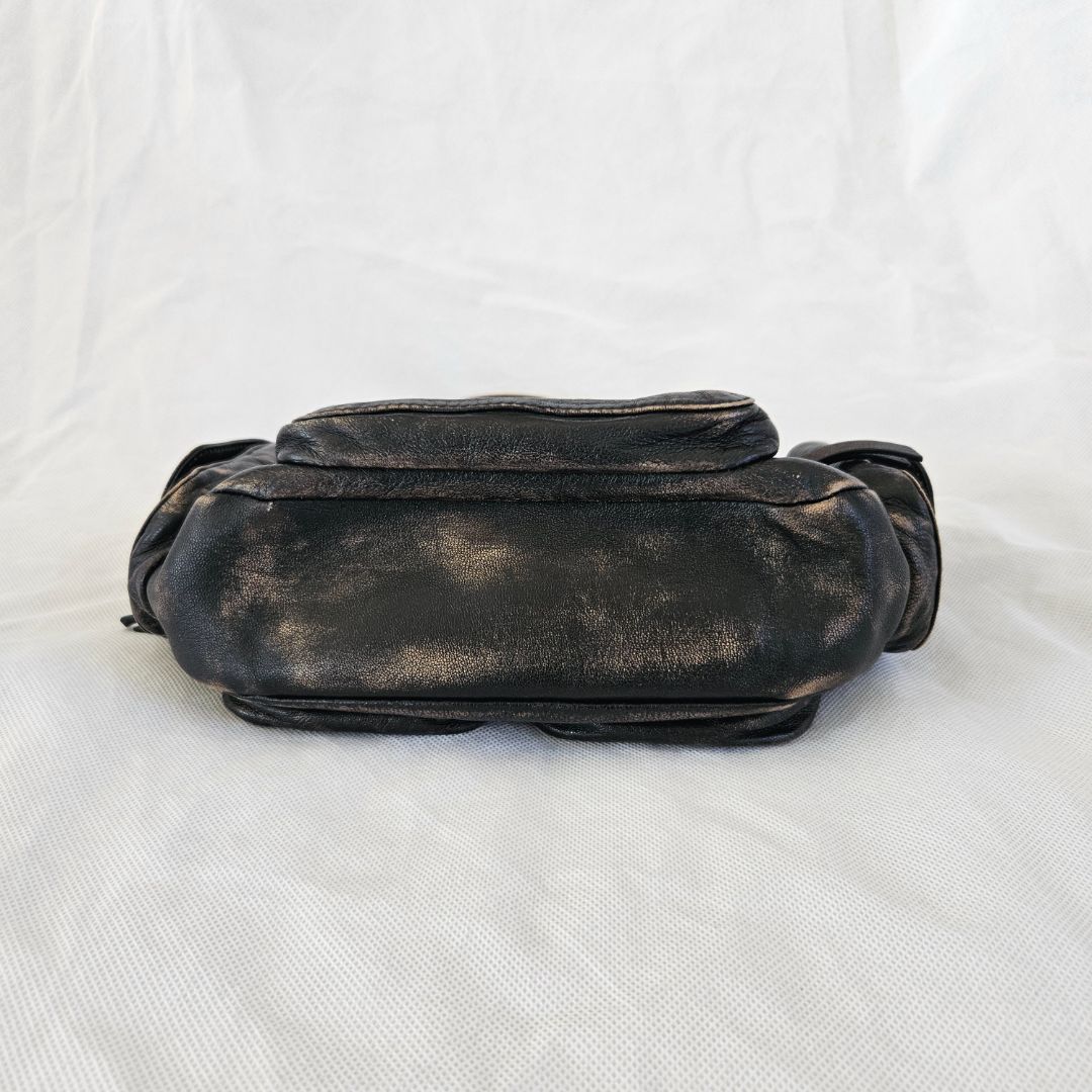 Miu Miu Brown Leather Pocket handbag