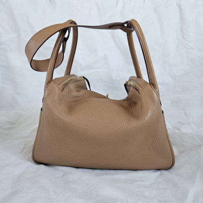 Hermès Chai Lindy 30 Togo Leather Bag