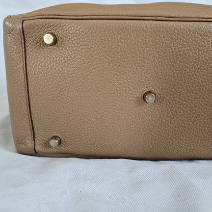 Hermès Chai Lindy 30 Togo Leather Bag