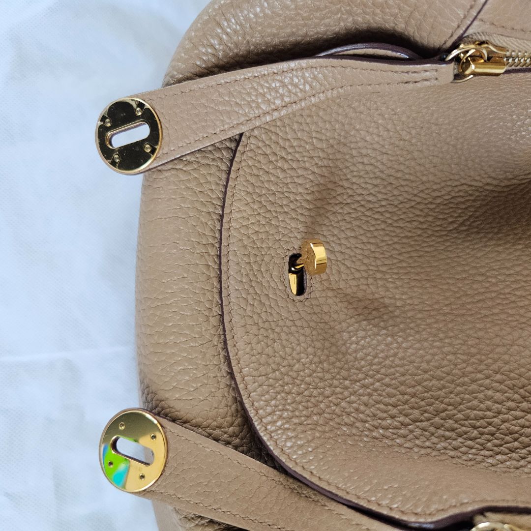 Hermès Chai Lindy 30 Togo Leather Bag