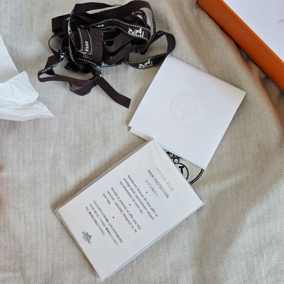 Hermès Chai Lindy 30 Togo Leather Bag