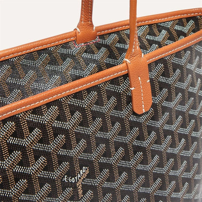Goyard Artois PM Bag Black & Tan