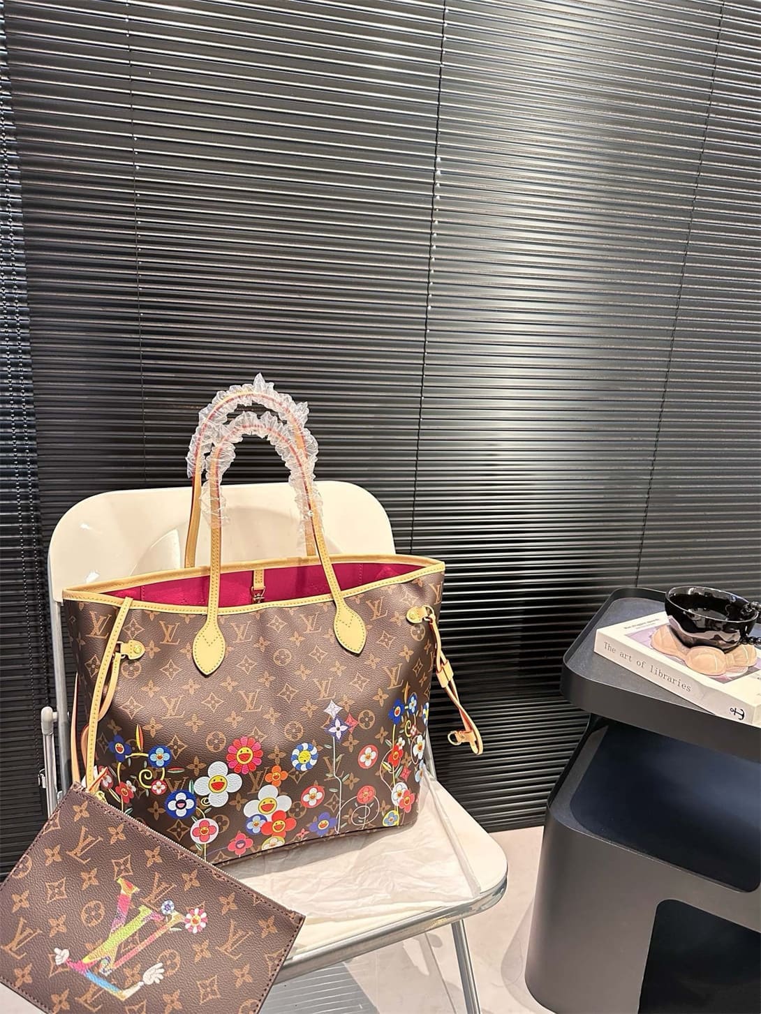 Louis Vuitton M13271 LV x TM Neverfull MM