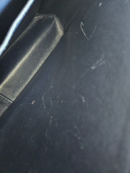 Chanel Navy Blue Caviar Leather Classic Double Flap Bag