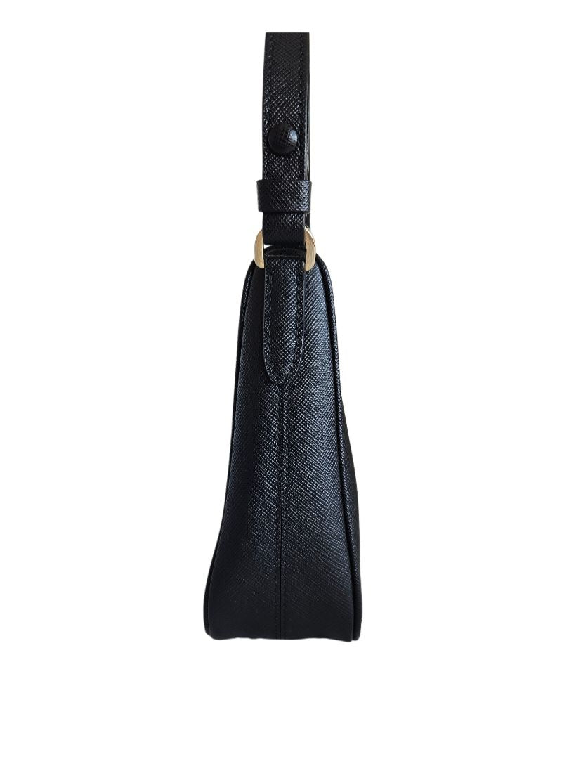 Prada Black Leather 2005 Re-Edition Bag