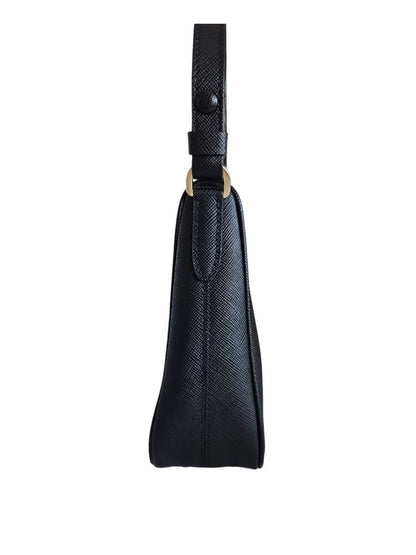 Prada Black Leather 2005 Re-Edition Bag