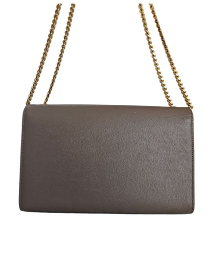 Saint Laurent Kate Medium in Grain De Poudre Embossed Leather