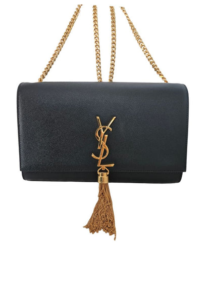 Saint Laurent Monogram Kate Tassel Shoulder Bag