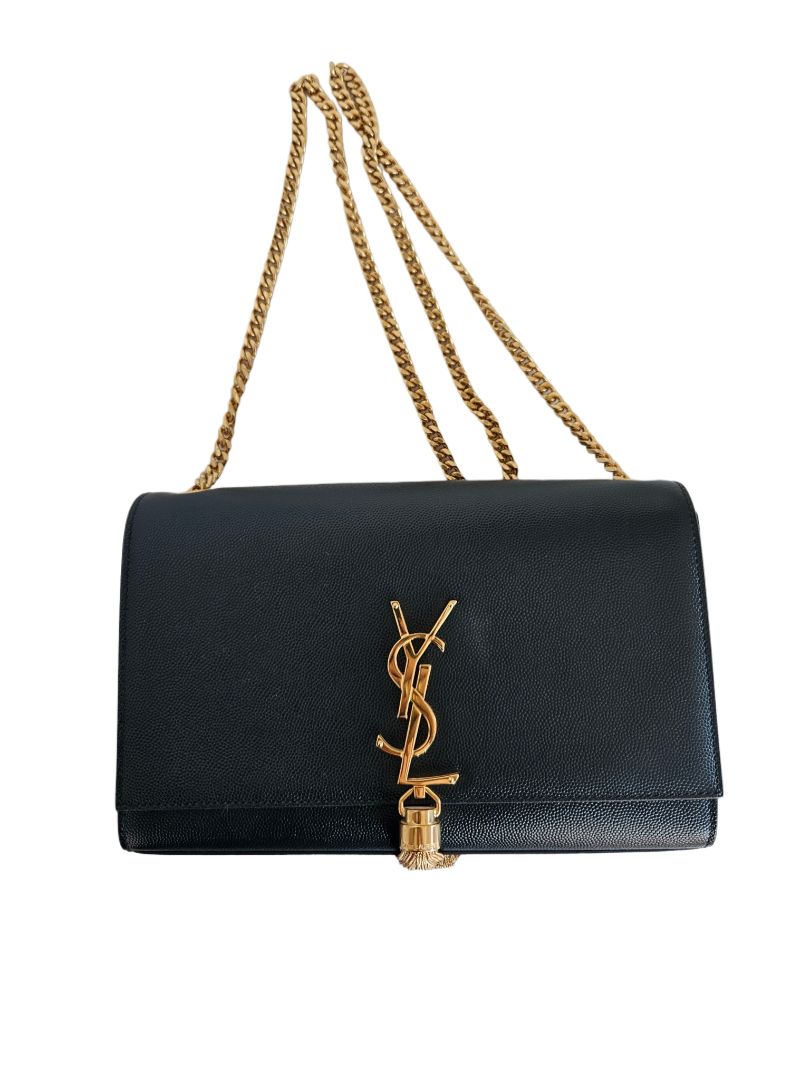 Saint Laurent Monogram Kate Tassel Shoulder Bag