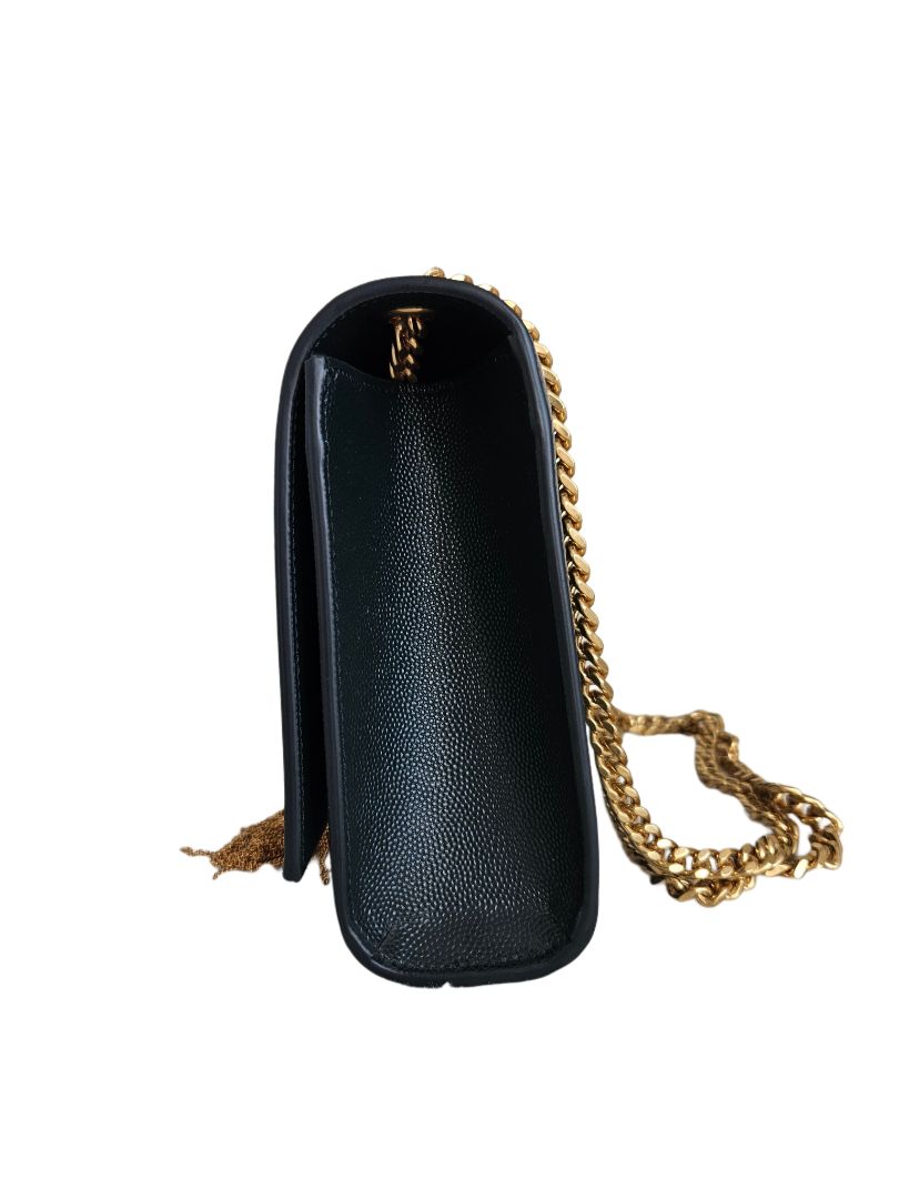 Saint Laurent Monogram Kate Tassel Shoulder Bag