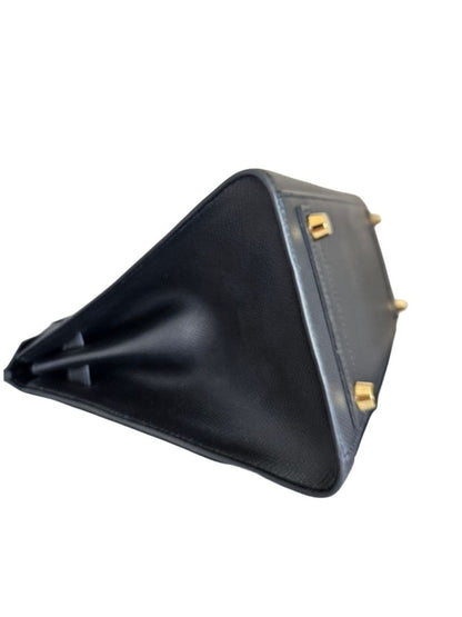 Hermès Black Epsom Sillier Leather Birkin 25 Bag GHW