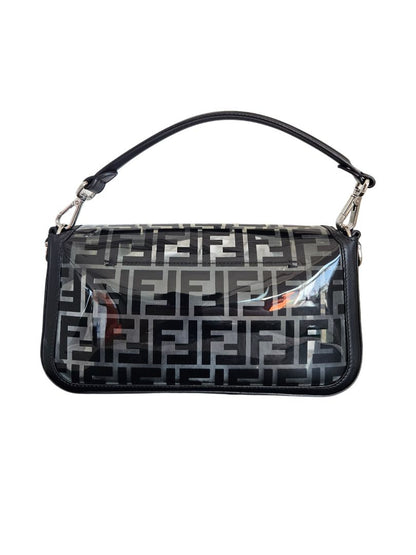 Fendi Baguette NM Bag Zucca PU Medium Black