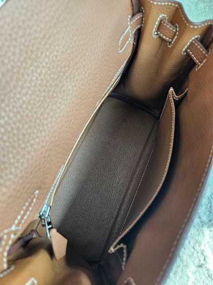 Hermès 25 Kelly Gold