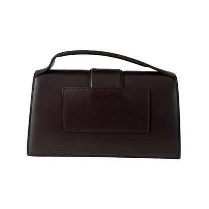 Jacquemus Le Grand Bambino Shoulder Bag in Brown Leather