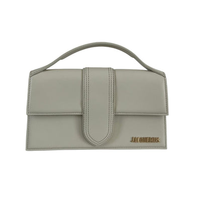 Jacquemus Le Grand Bambino Shoulder Bag in Cream Leather
