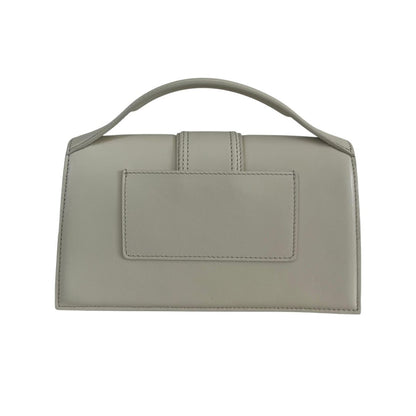 Jacquemus Le Grand Bambino Shoulder Bag in Cream Leather