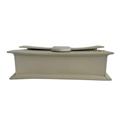 Jacquemus Le Grand Bambino Shoulder Bag in Cream Leather