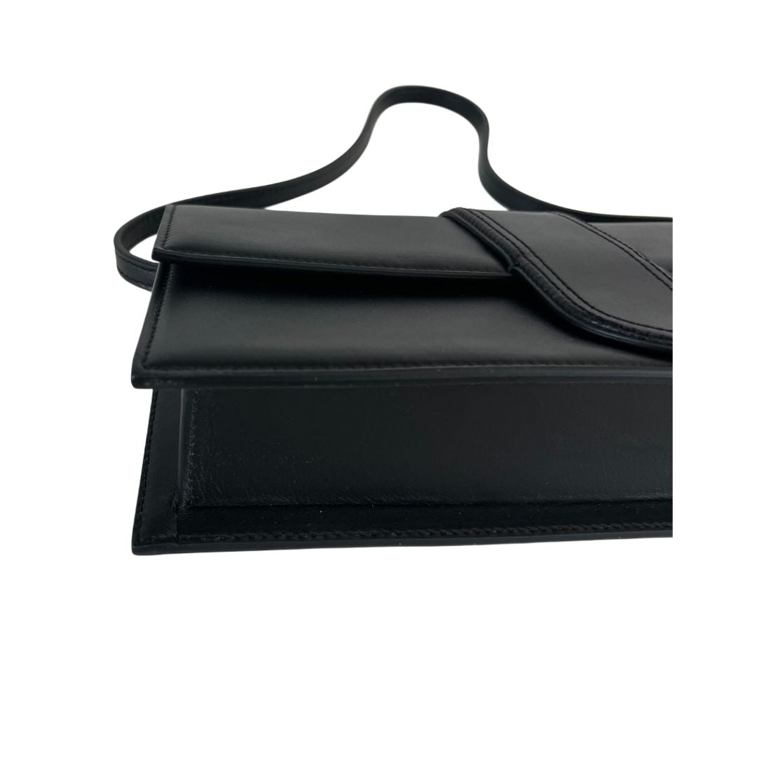 Jacquemus La Bambino Long Shoulder Black Bag