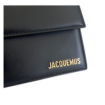 Jacquemus La Bambino Long Shoulder Black Bag