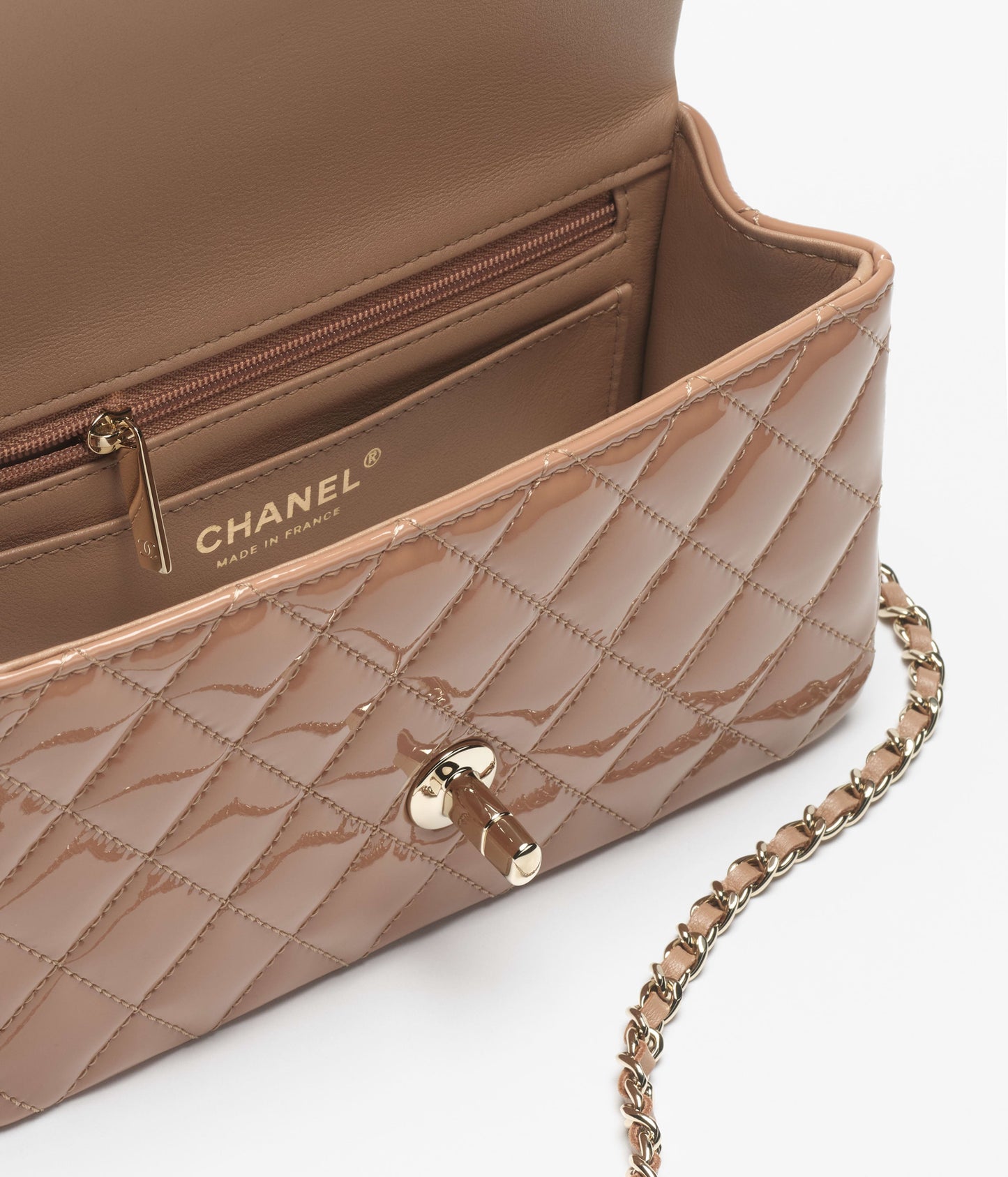 CHANEL Mini Classic Handbag With Top Handle