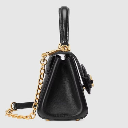GUCCI HORSEBIT 1955 MINI BAG (BLACK)