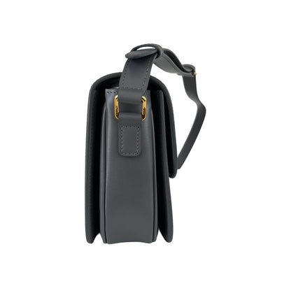 Celine Triomphe Classic Grey Flap Bag