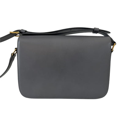 Celine Triomphe Classic Grey Flap Bag