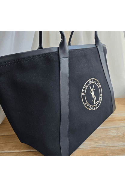 Saint Laurent RIVE GAUCHE tote bag in canvas