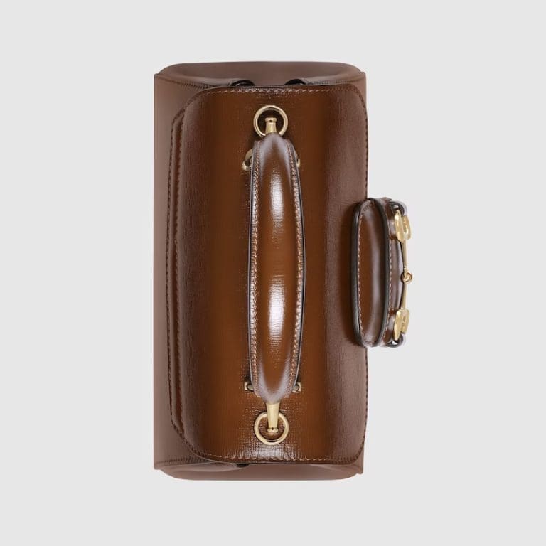 GUCCI HORSEBIT 1955 MINI BAG(BROWN)