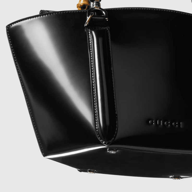 Gucci Small bamboo top handle tote bag