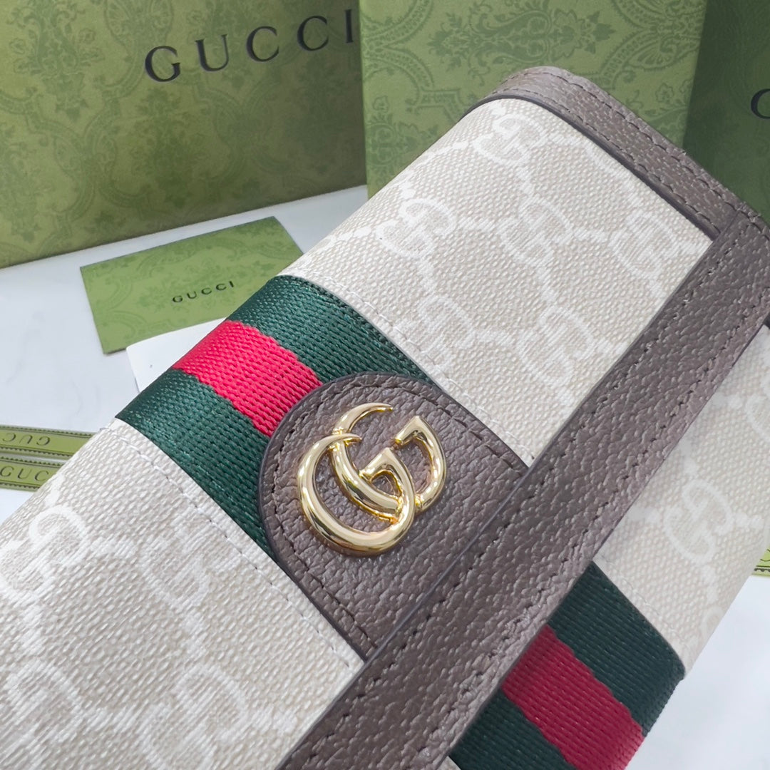 Gucci Ophidia Gg Continental Wallet