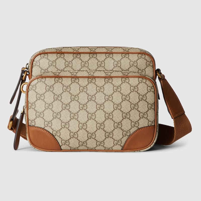 GUCCI GG Emblem medium crossbody bag