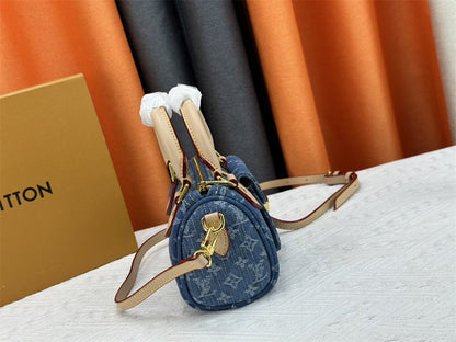 Louis Vuitton Nano Speedy Monogram M81085