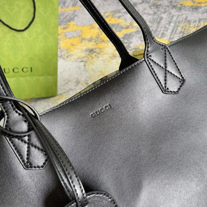 GUCCI Supreme Monogram Blooms Medium Reversible Tote