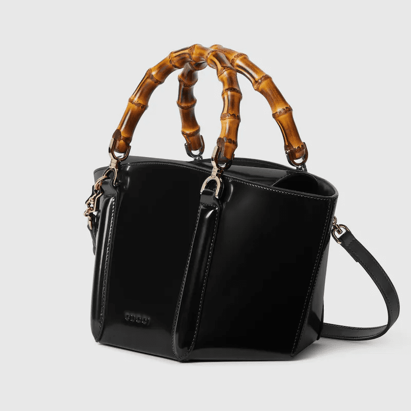 Gucci Small bamboo top handle tote bag