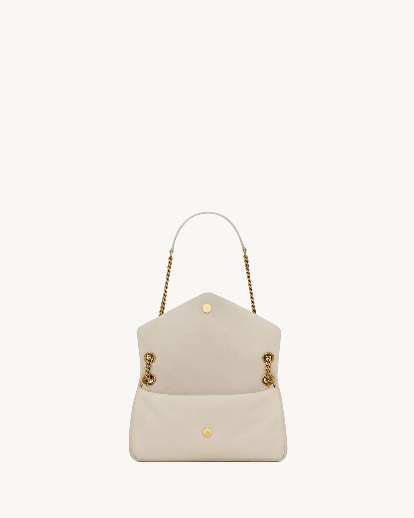 Saint Laurent Calypso small in plunged lambskin