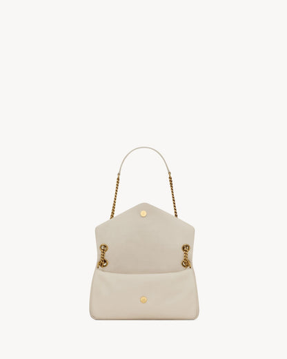 Saint Laurent Calypso small in plunged lambskin