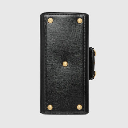 GUCCI HORSEBIT 1955 MINI BAG (BLACK)