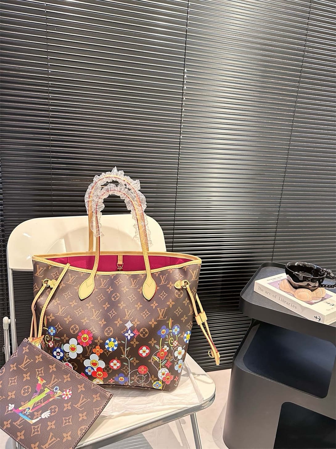 Louis Vuitton M13271 LV x TM Neverfull MM