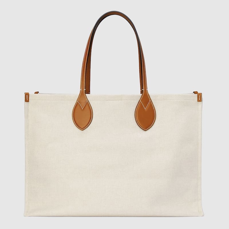 GUCCI Large tote bag with Gucci print