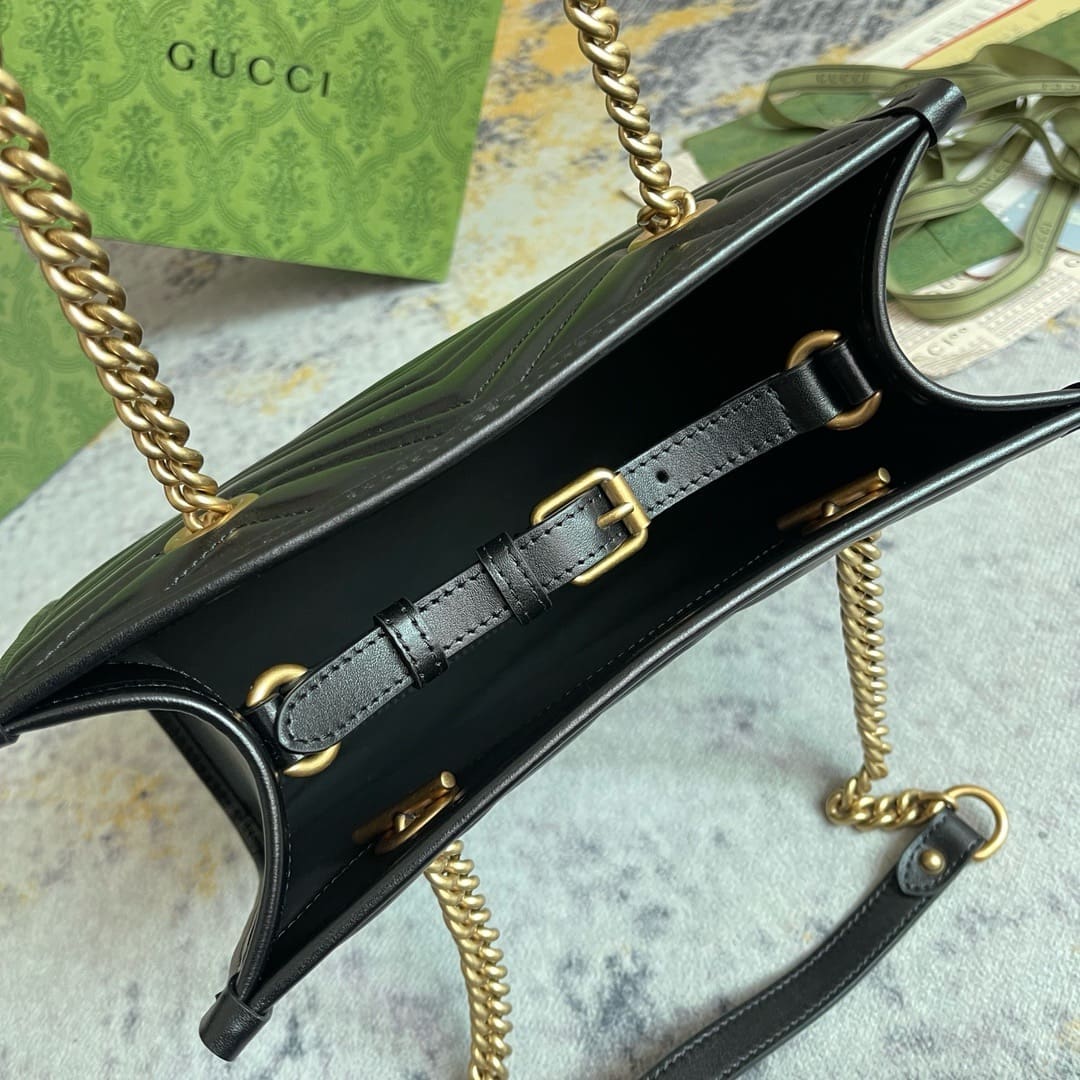 GUCCI MARMONT SMALL TOTE