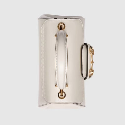 GUCCI HORSEBIT 1955 MINI BAG (White)