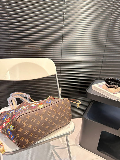 Louis Vuitton M13271 LV x TM Neverfull MM