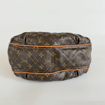 Louis Vuitton brown monogram quilted shoulder bag